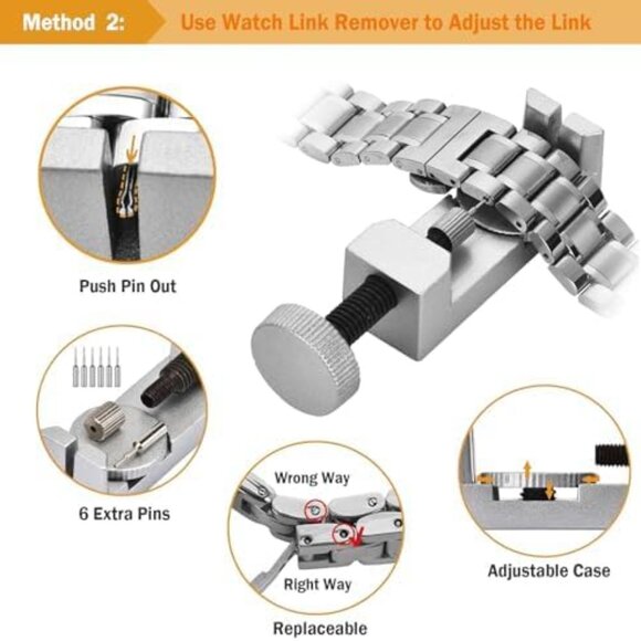 Watch Repair Tool Kit: 149 PCS Professional Watch Toolkit - Picture 4 of 6